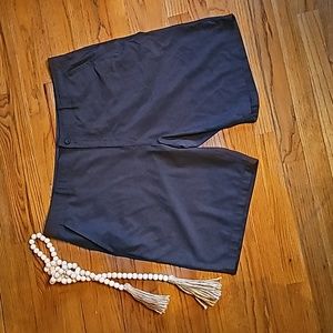 👪 Hang Ten gray striped golf shorts size 40